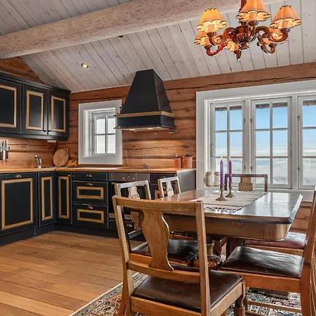 木屋 Soria Moria Vakker Fjellhytte I Valdres Med Panoramautsikt *